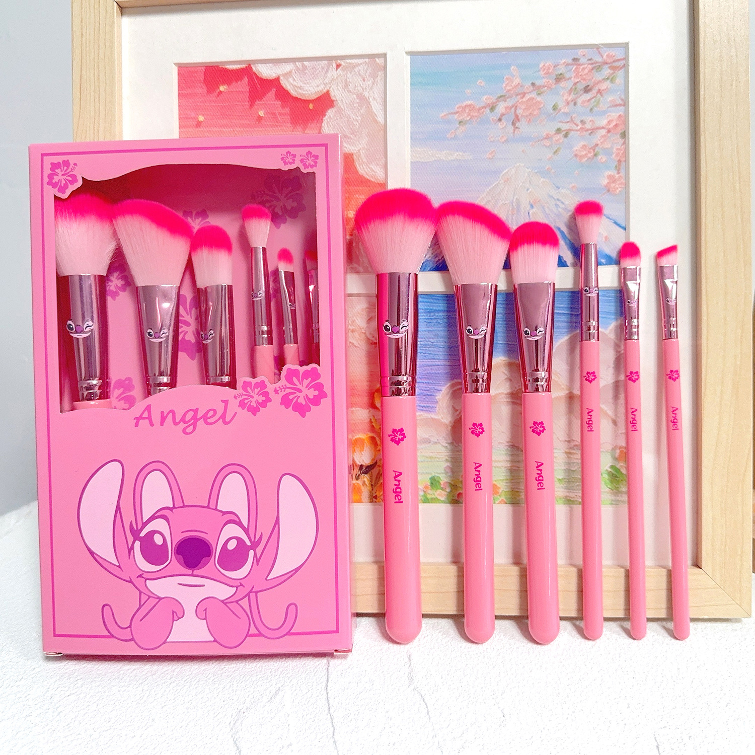 stitch anime makeup set