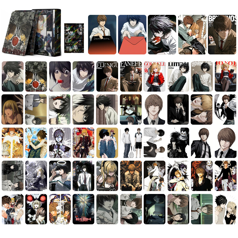 Death note anime lomo cards price for a set of 55pcs
