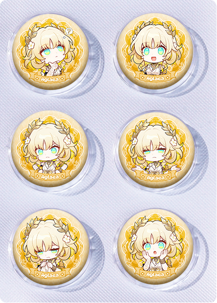 Honkai: Star Rail anime pin 6pcs a set 25mm