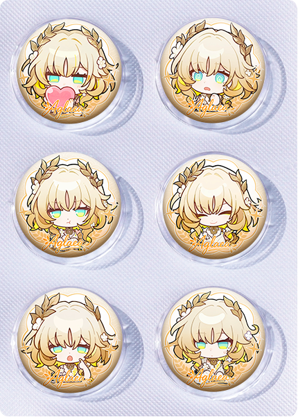 Honkai: Star Rail anime pin 6pcs a set 25mm