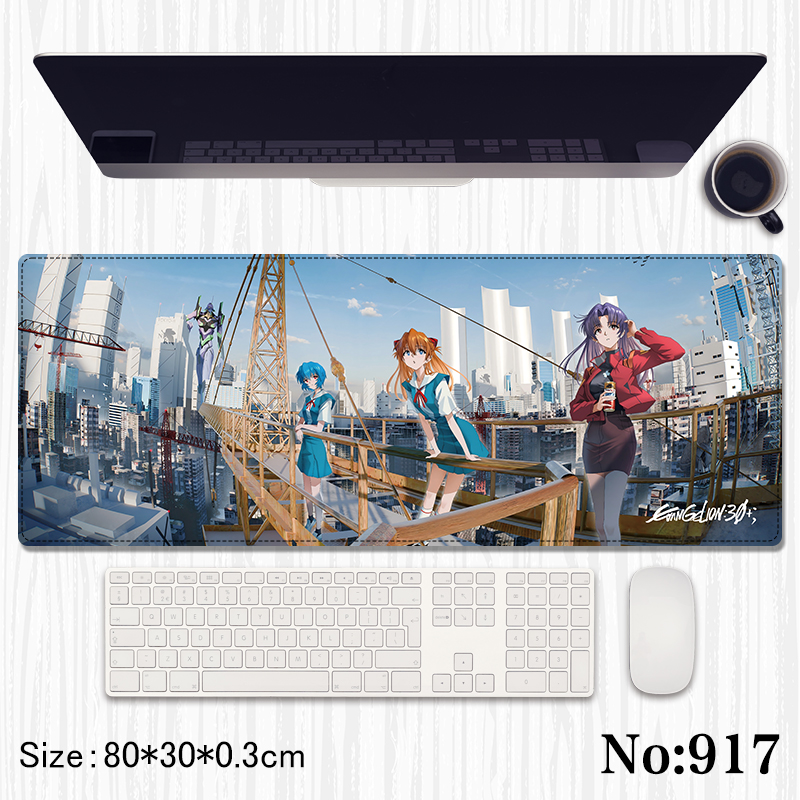 EVA anime mouse pad 80*30*0.3cm