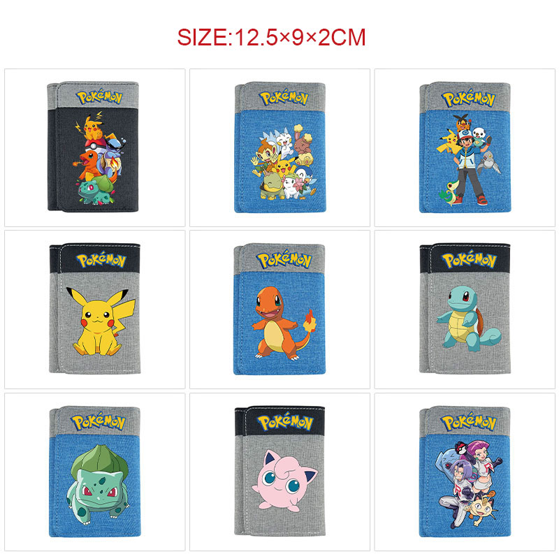 pokemon anime wallet
