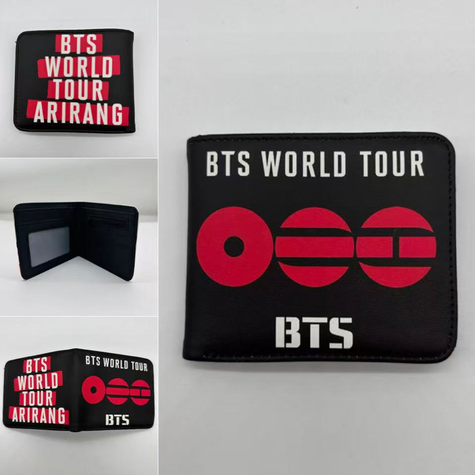 BTS anime wallet