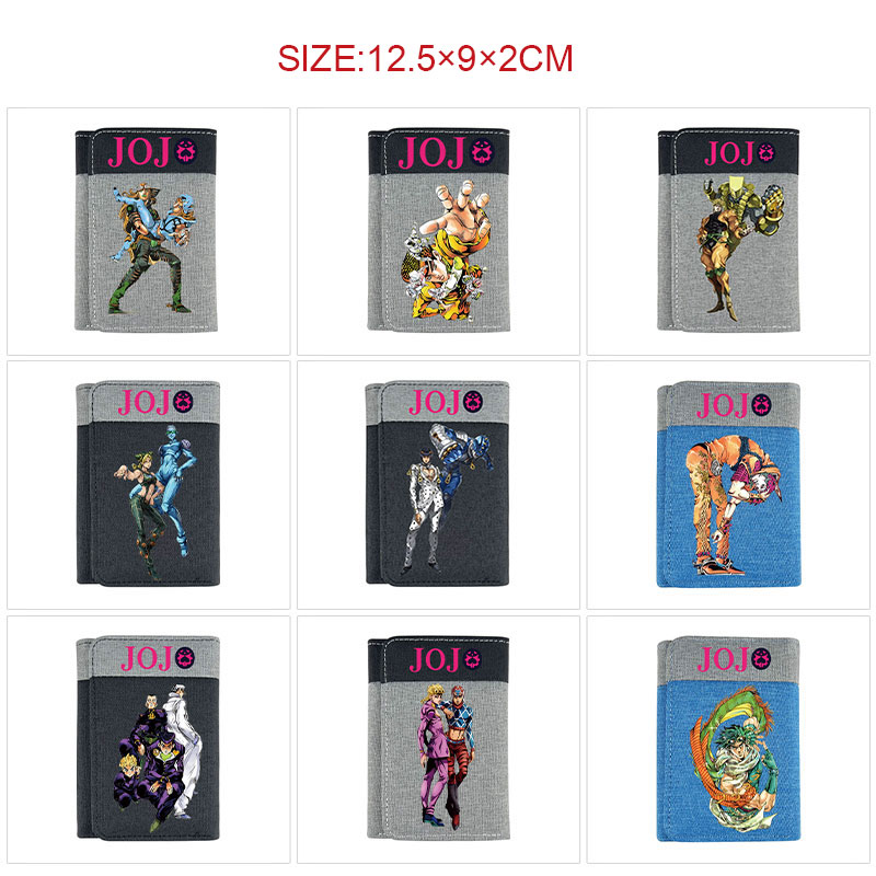 JoJos Bizarre Adventure anime wallet