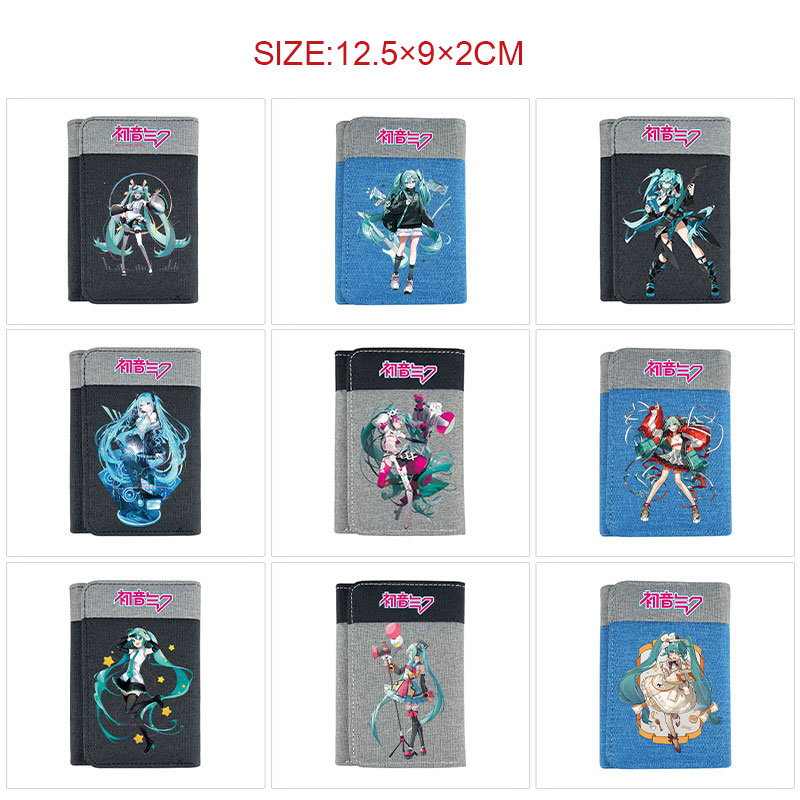 Hatsune Miku anime wallet