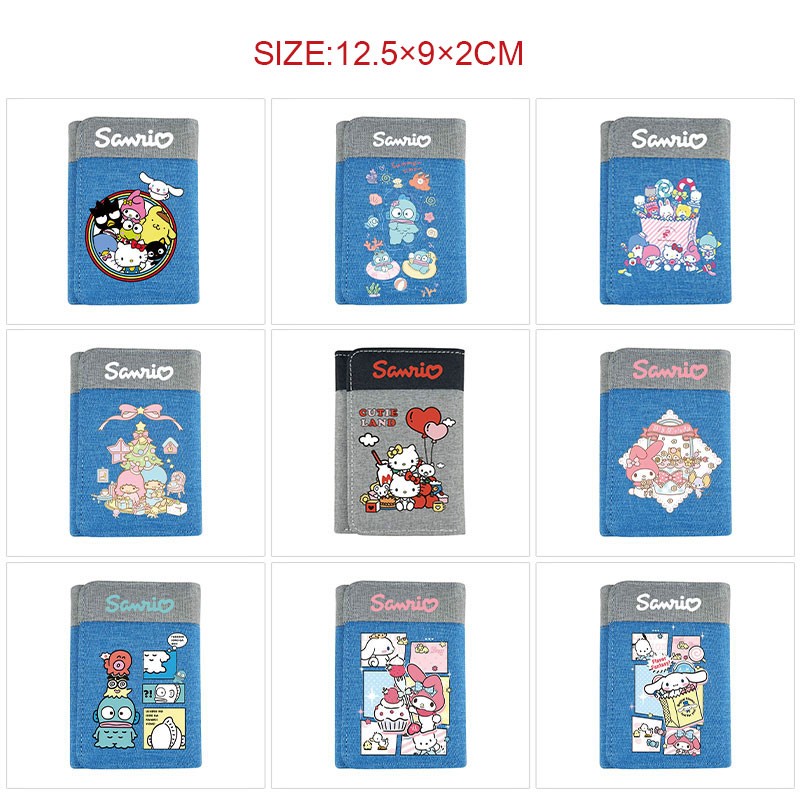 Kuromi anime wallet