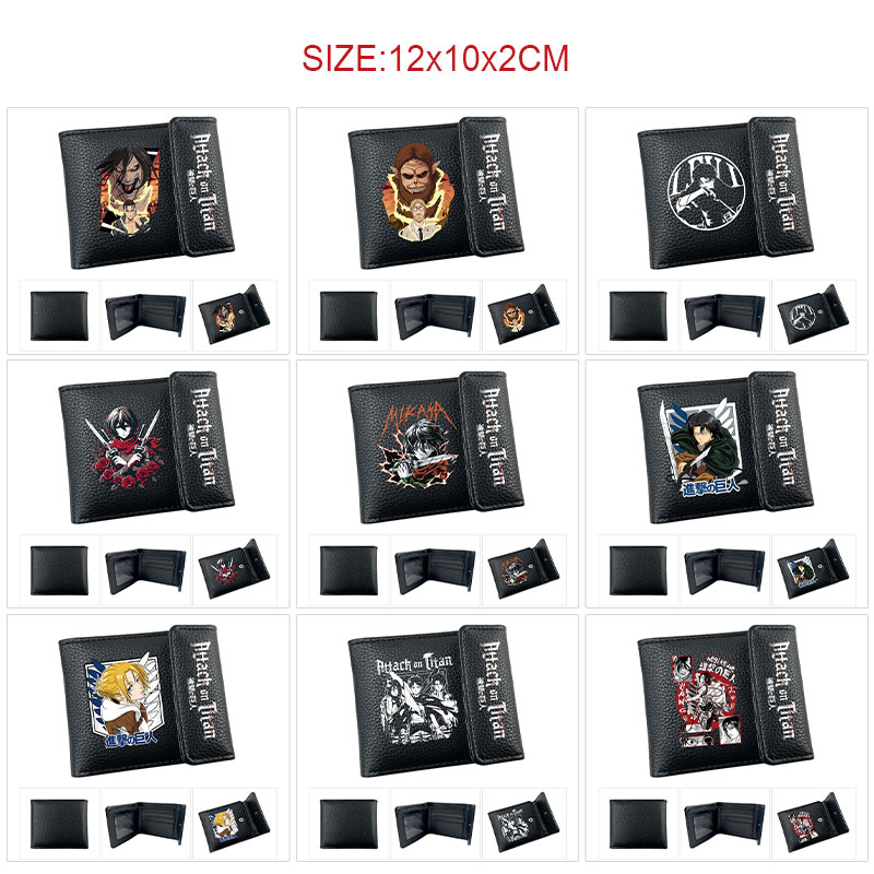 Attack on Titan anime wallet