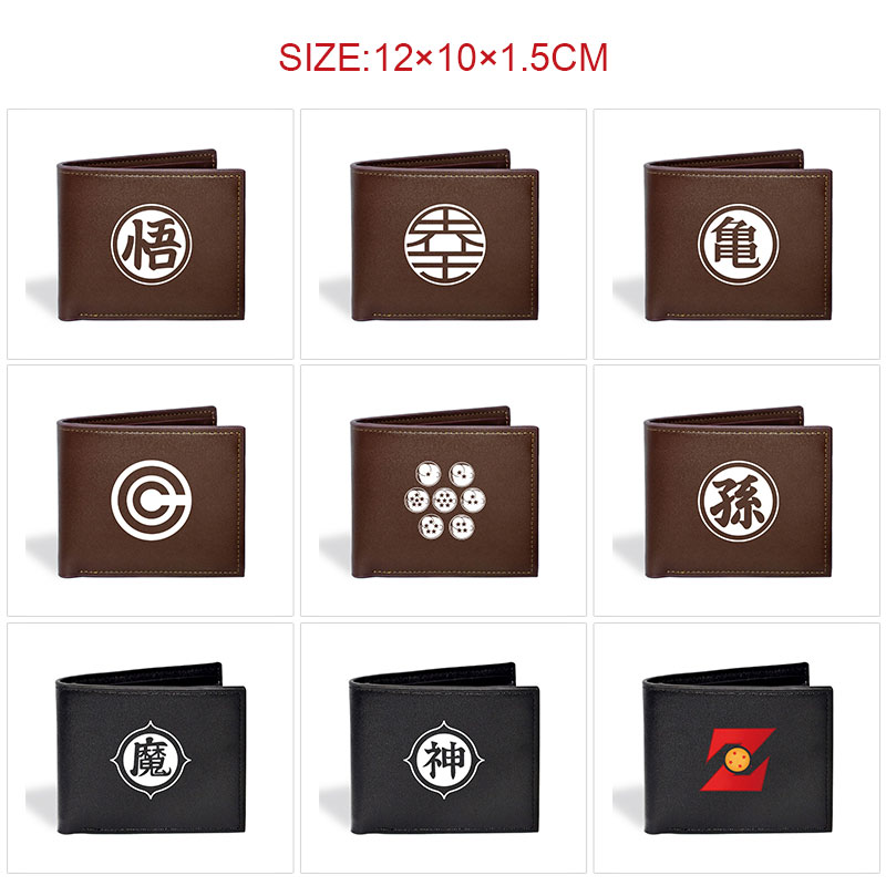 Dragon ball anime wallet