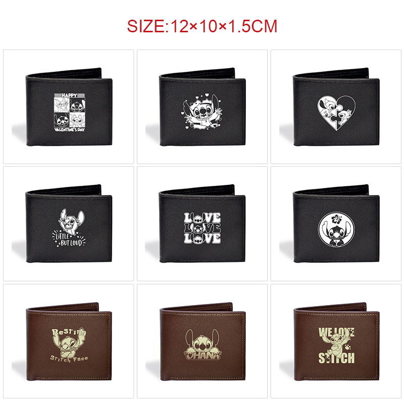 stitch anime wallet