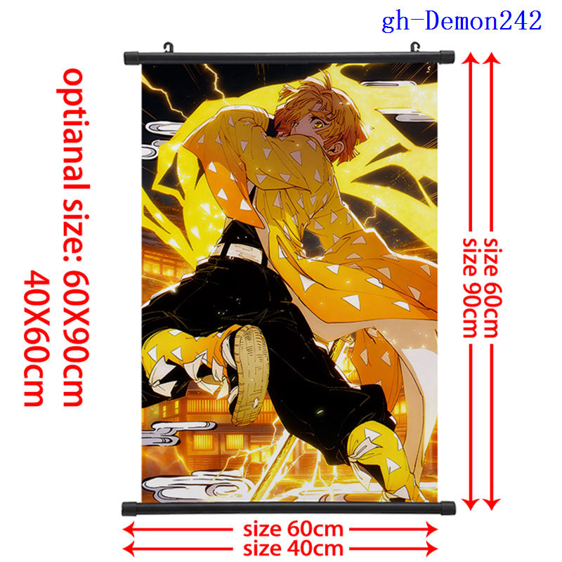 Demon slayer kimets anime wallscroll 60*90