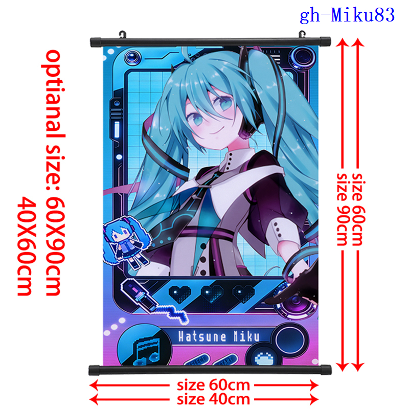 Hatsune Miku anime wallscroll 60*90