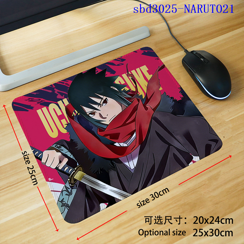 Naruto anime mouse pad 30*25*0.3cm