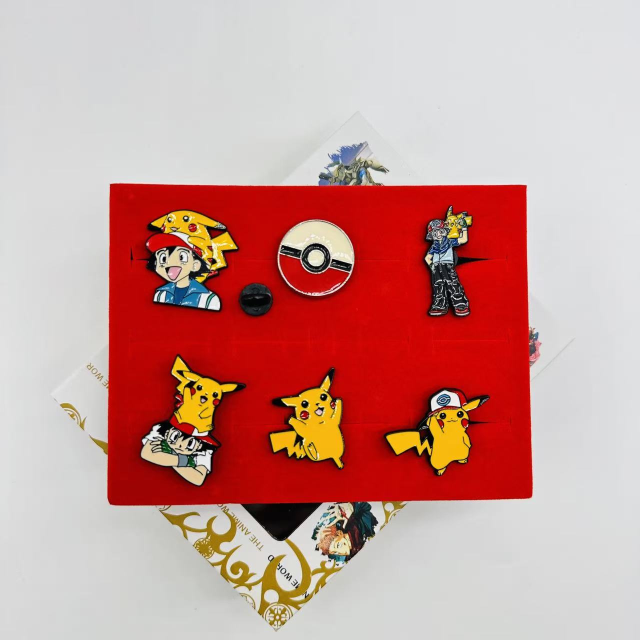 pokemon anime pin set