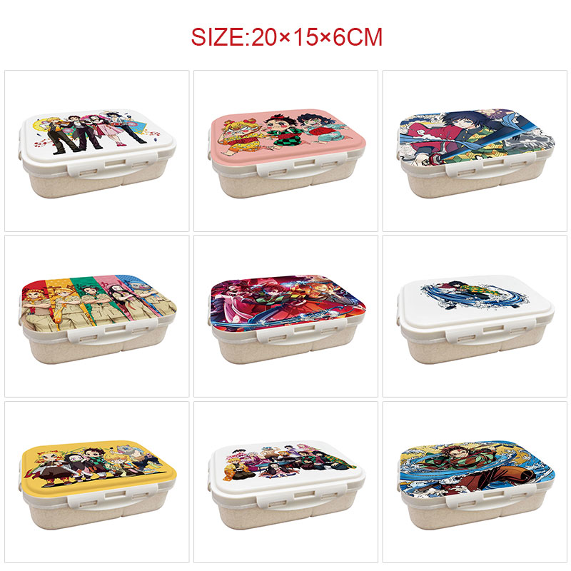 Demon slayer kimets anime lunch box