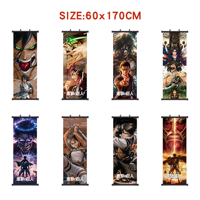 Attack on Titan anime wallscroll 60*170cm