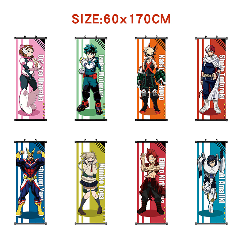 My Hero Academia anime wallscroll 60*170cm