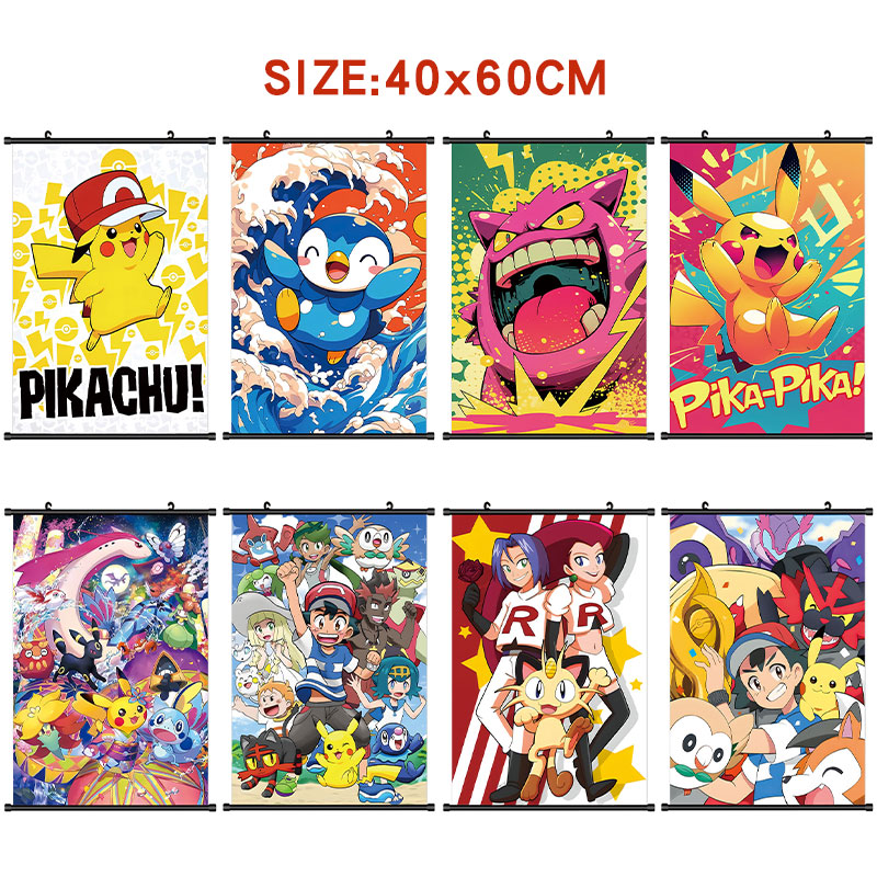 pokemon anime wallscroll 40*60cm