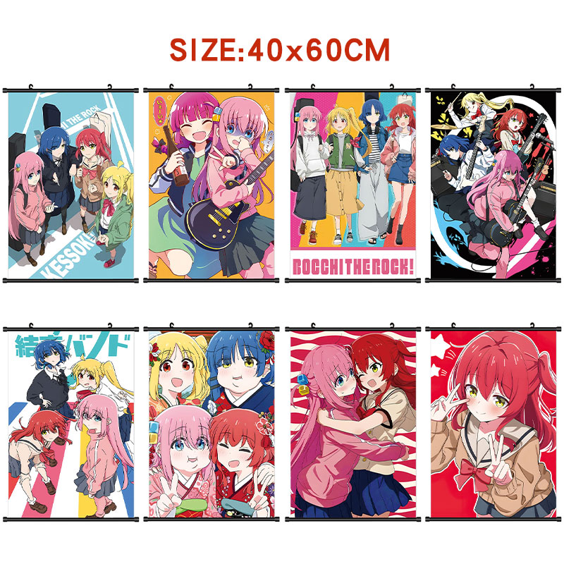 Bocchi the rock anime wallscroll 40*60cm