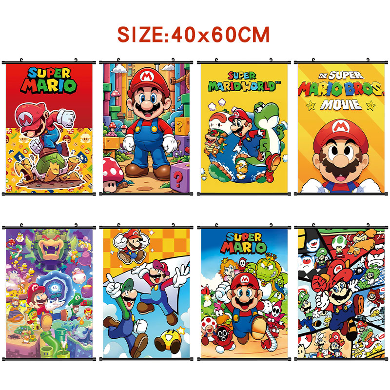 Super Mario anime wallscroll 40*60cm