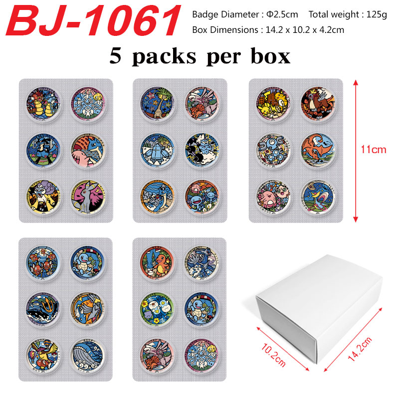 pokemon anime pin set
