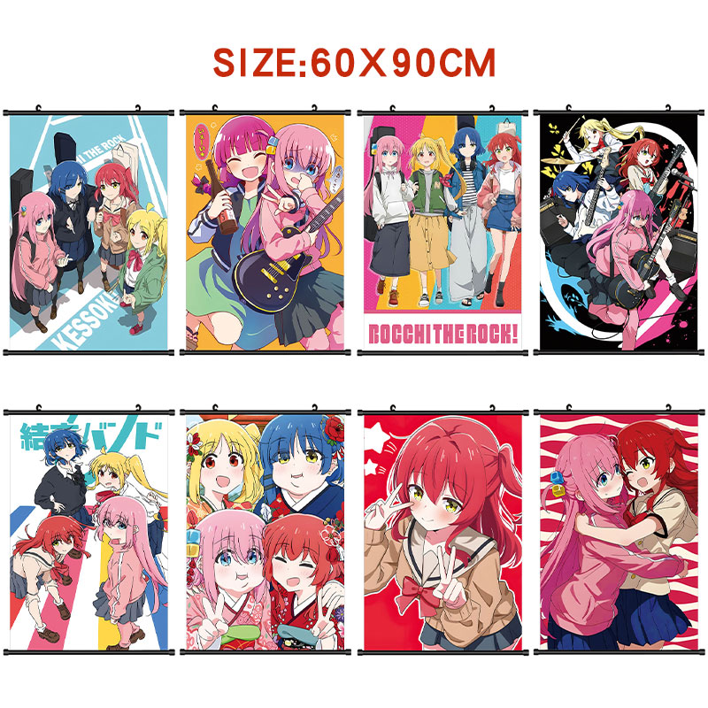 Bocchi the rock anime wallscroll 60*90cm