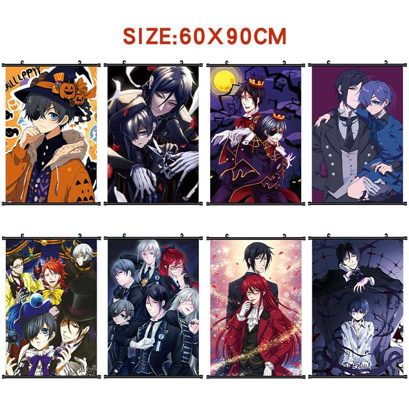 Kuroshitsuji  anime wallscroll 60*90cm