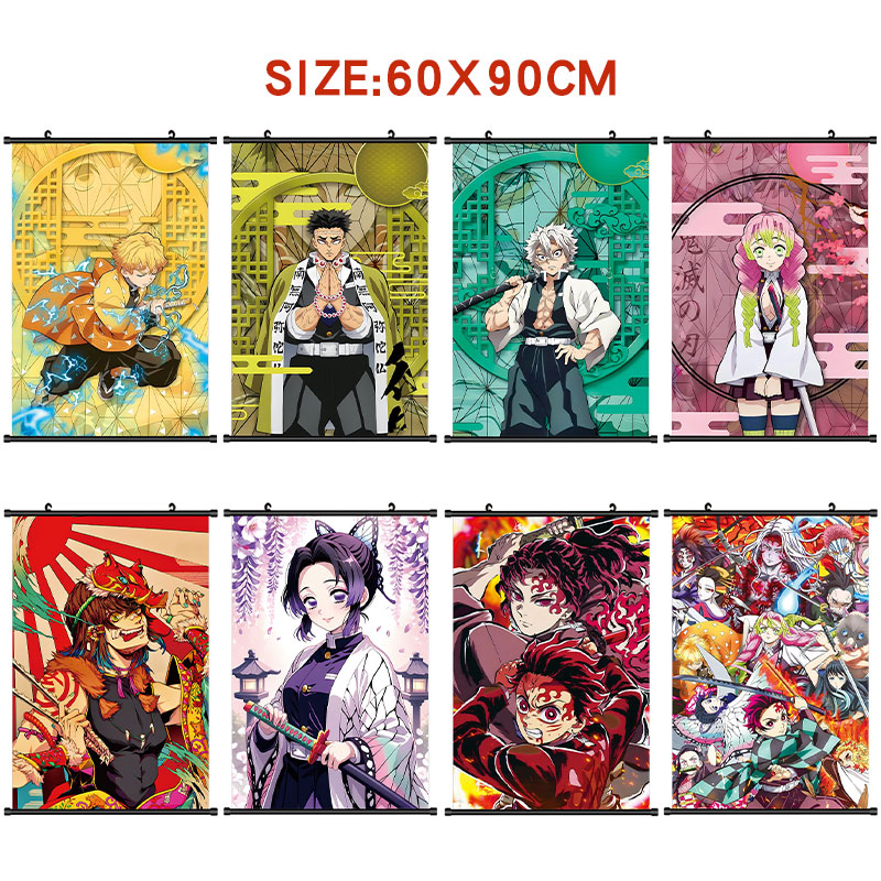 Demon slayer kimets anime wallscroll 60*90cm