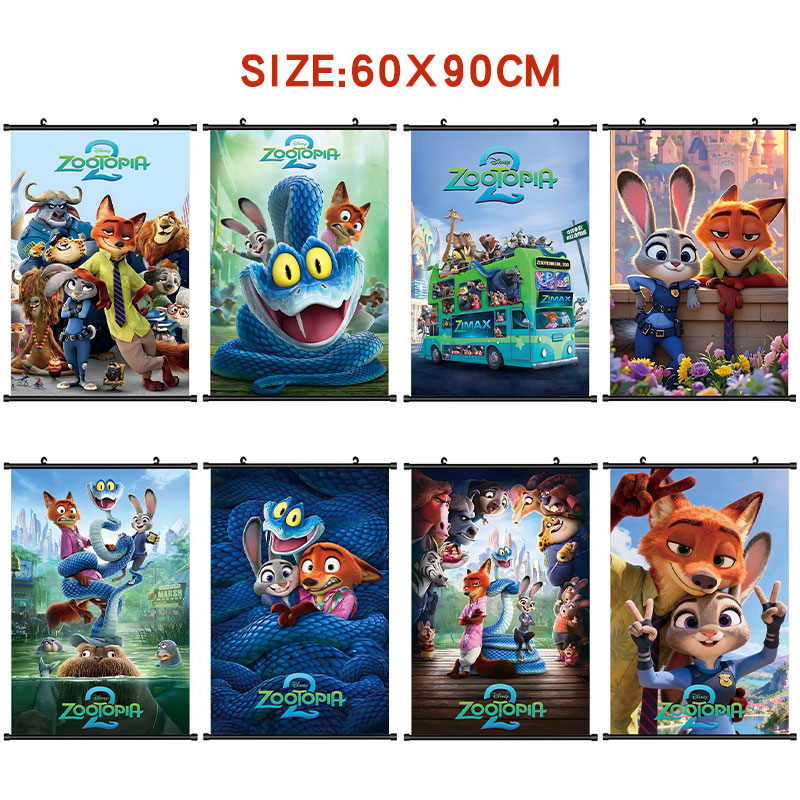 Zootopia anime wallscroll 60*90cm