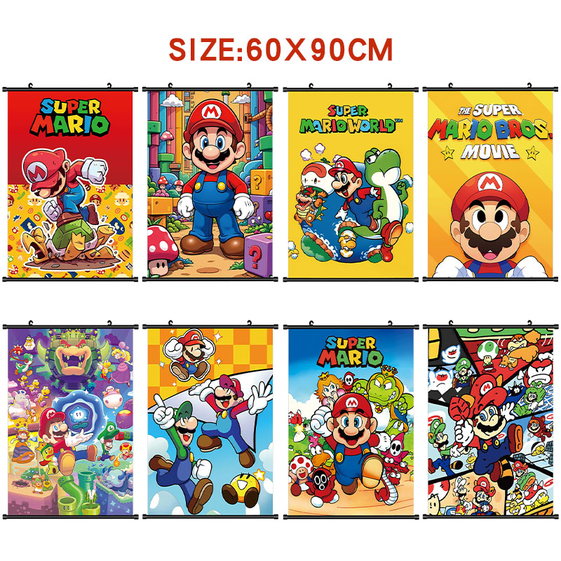 Super Mario anime wallscroll 60*90cm