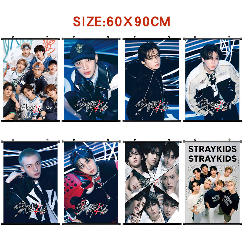 Straykids anime wallscroll 60*90cm