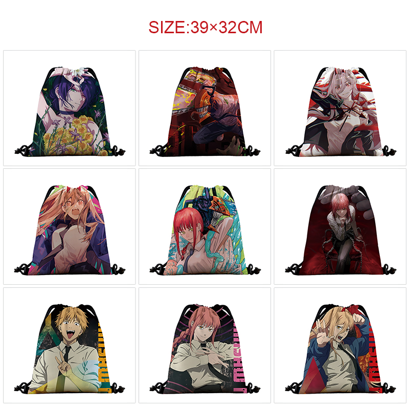 chainsaw man anime bag 39*32cm