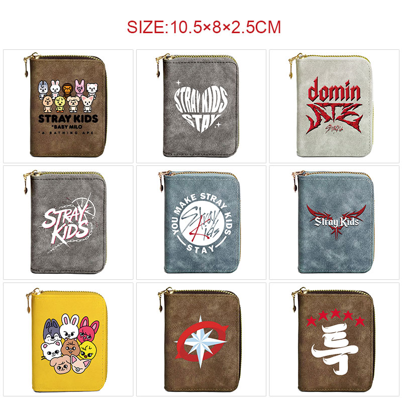 Straykids anime wallet