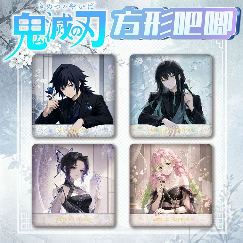 Demon slayer kimets anime pin 8cm