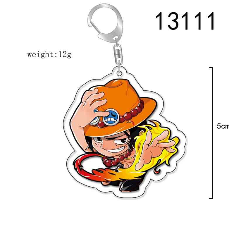 One Piece anime keychain