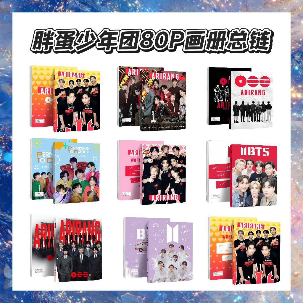 BTS anime picture album