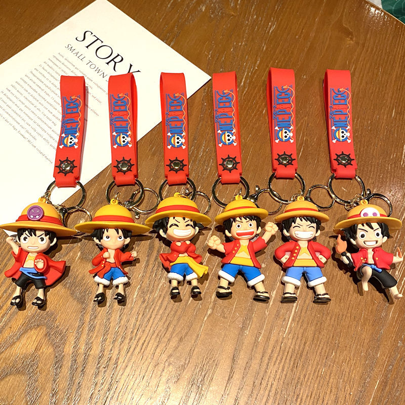 One Piece anime keychain