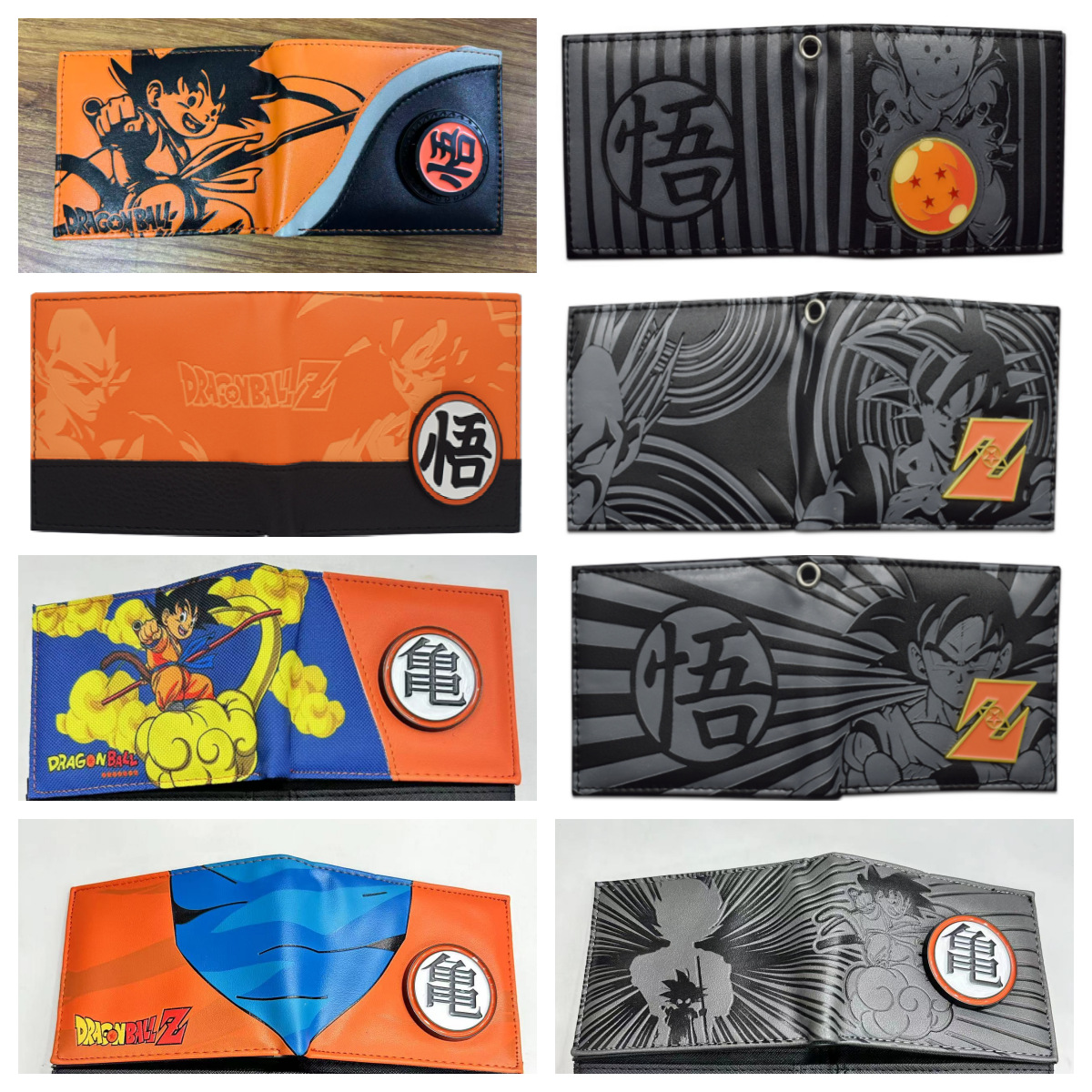 Dragon ball anime wallet