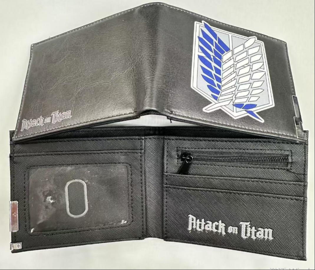 Attack on Titan anime wallet