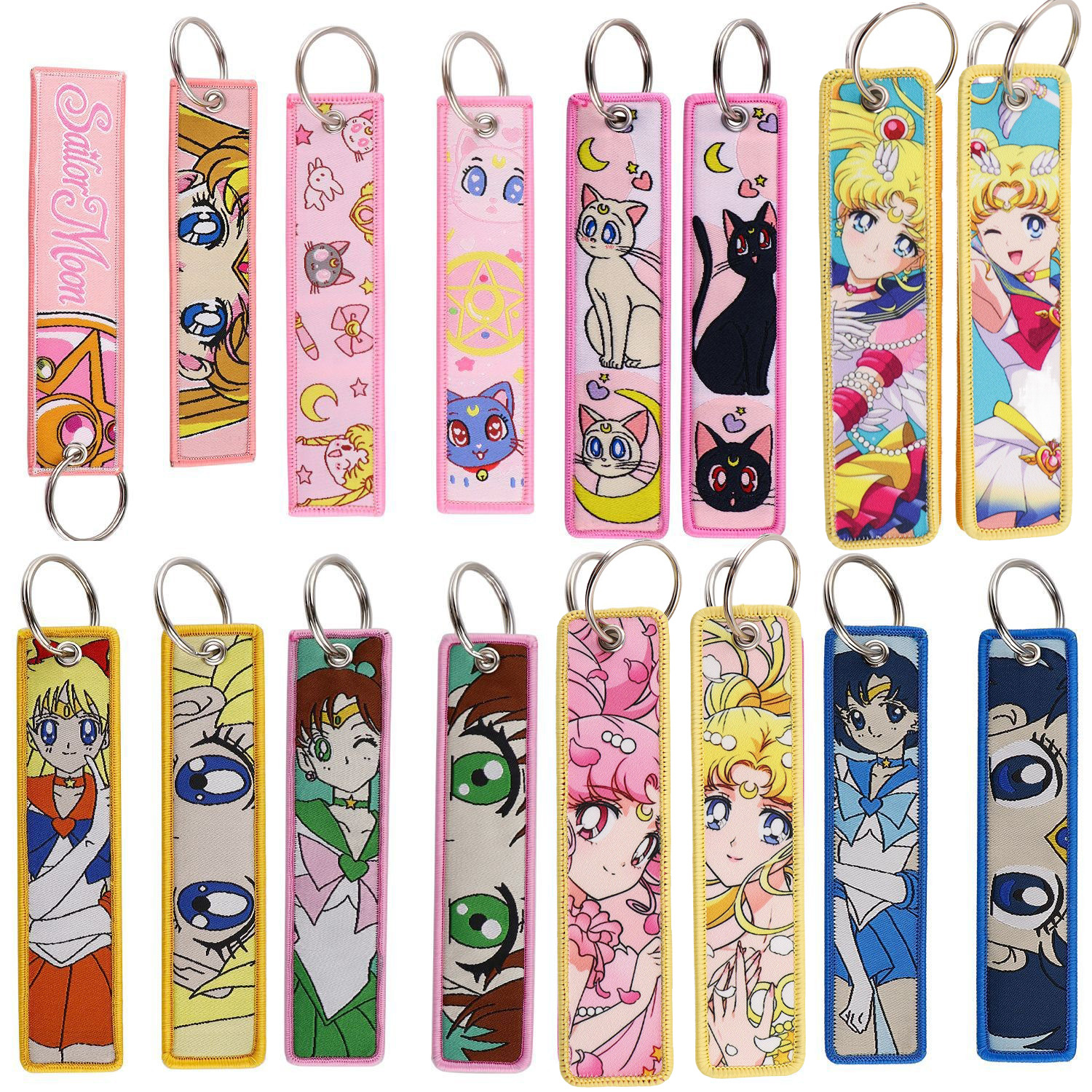 Sailor Moon Crystal anime keychain