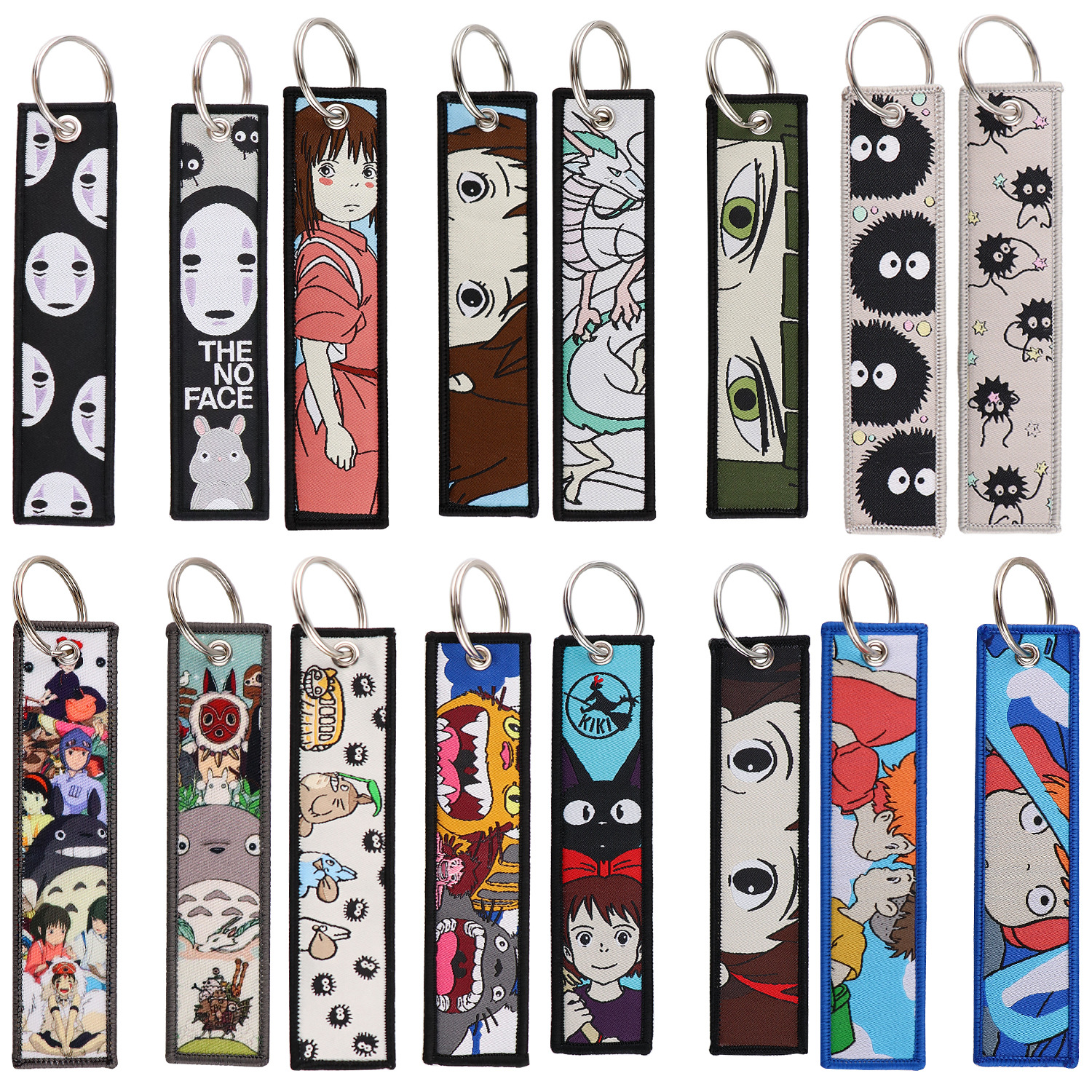 Spirited Away anime keychain