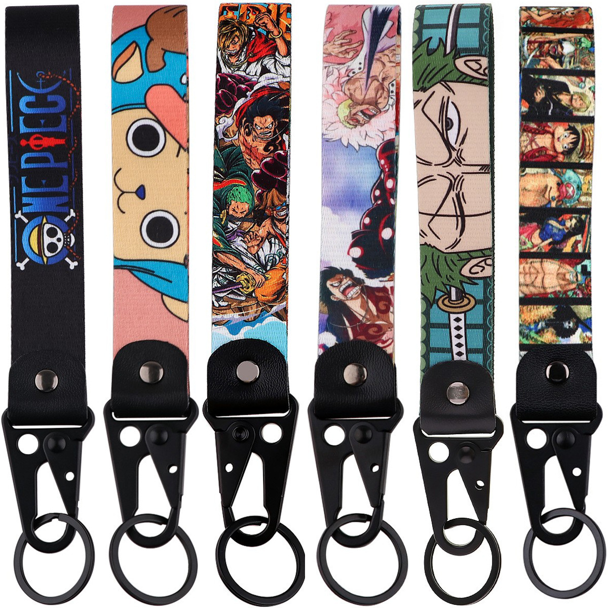 One Piece anime keychain