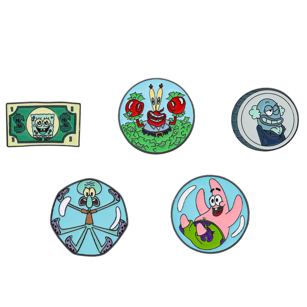 SpongBob anime pin