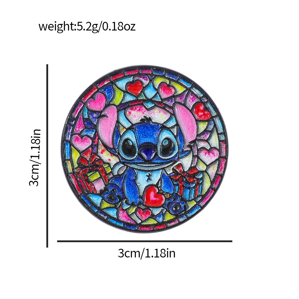 stitch anime pin