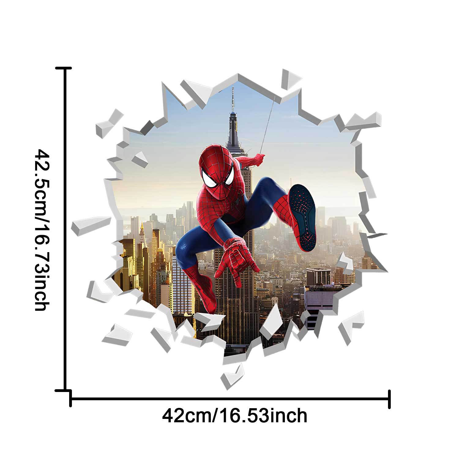 spider man anime 3D stickers