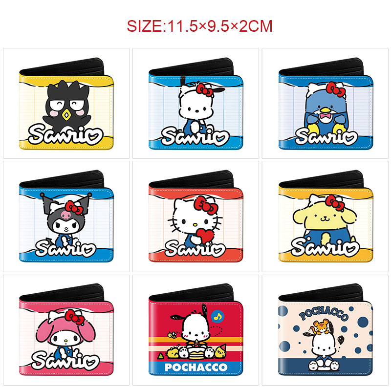 Kuromi anime wallet