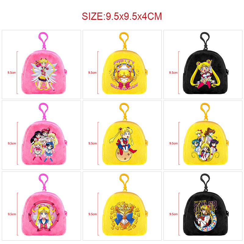 Sailor Moon Crystal anime bag 9.5*9.5*4cm