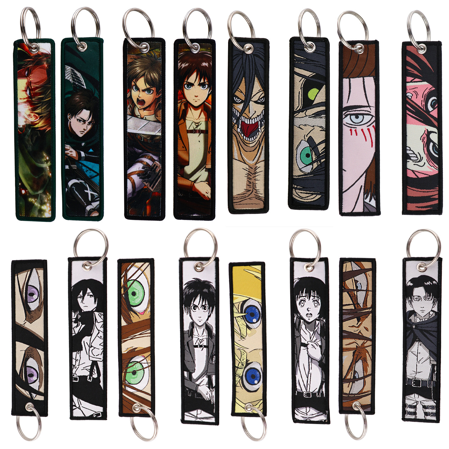Attack on Titan anime keychain