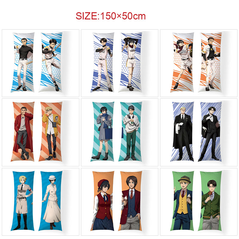 Attack on Titan anime cushion 50*150cm