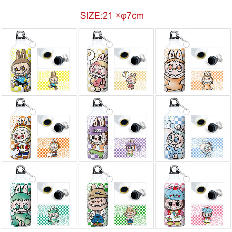 Labubu anime vacuum cup