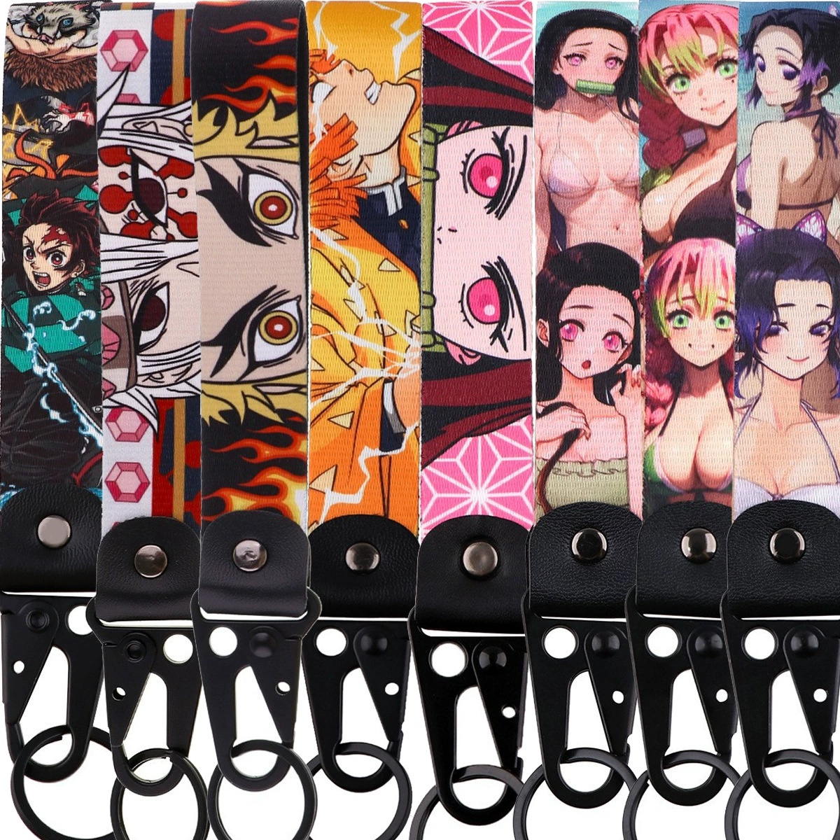 Demon slayer kimets anime keychain